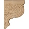 Ekena Millwork 3 1/2"W x 9"D x 12"H Medium Hudson Acanthus Wood Corbel, Maple CORW04X09X12HDMA - alternate 4